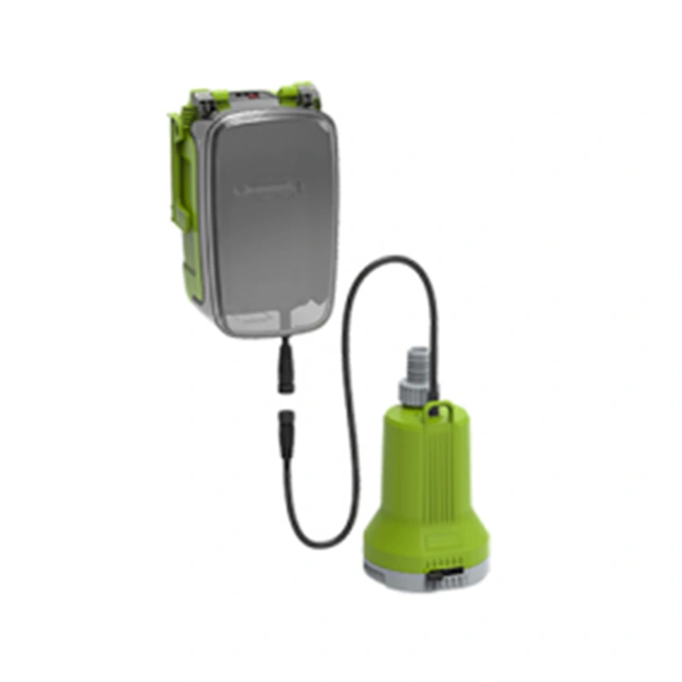Trådløs bærbar nedsænket vandpumpe